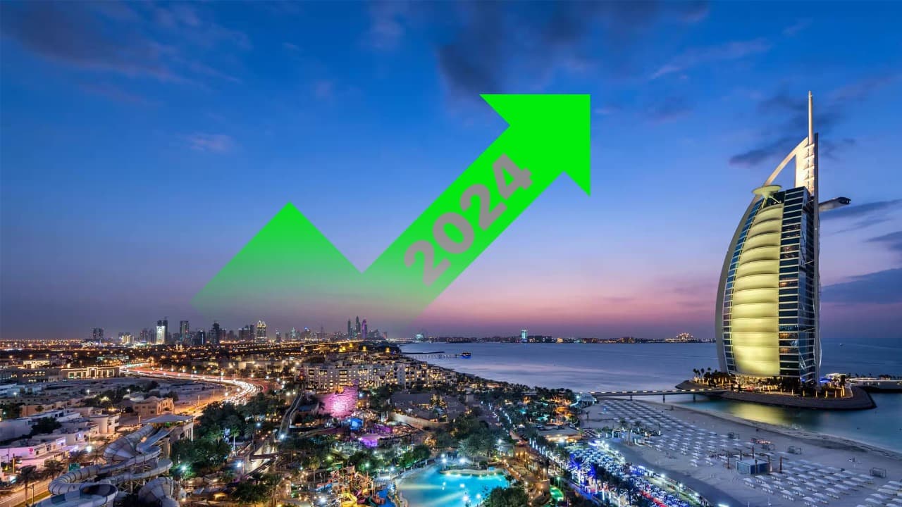 Dubai's Population Growth and Real Estate Trends (2010-2024)
