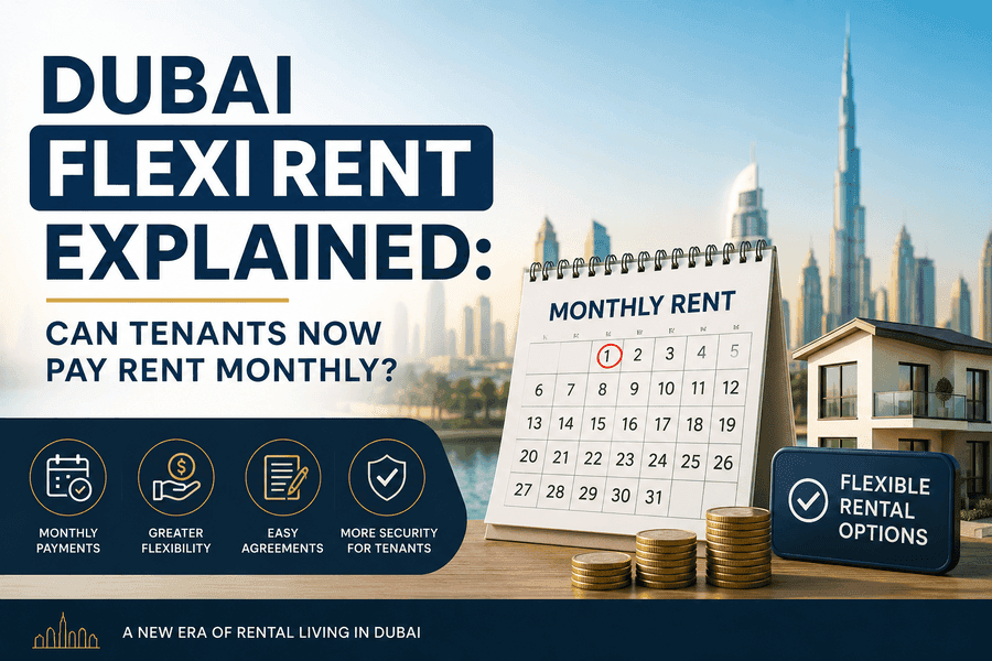 Dubai Flexi Rent Explained: Can Tenants Now Pay Rent Monthly?