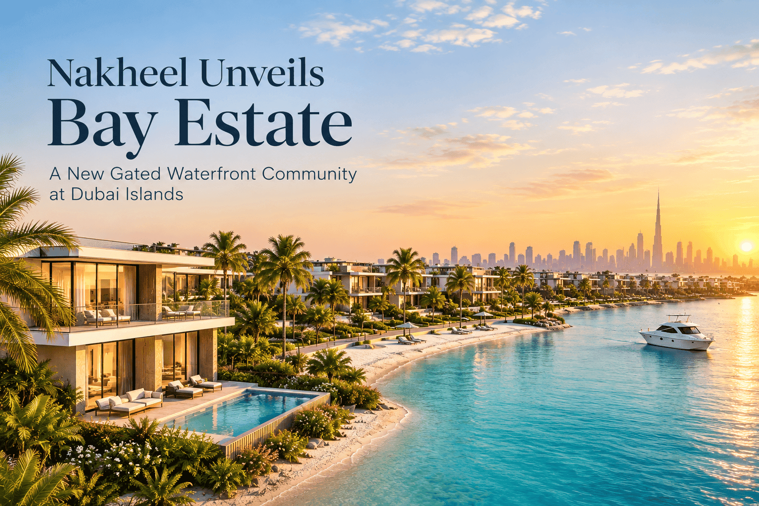 Bay Estate Brings a New Chapter of Waterfront Living to Dubai Islands