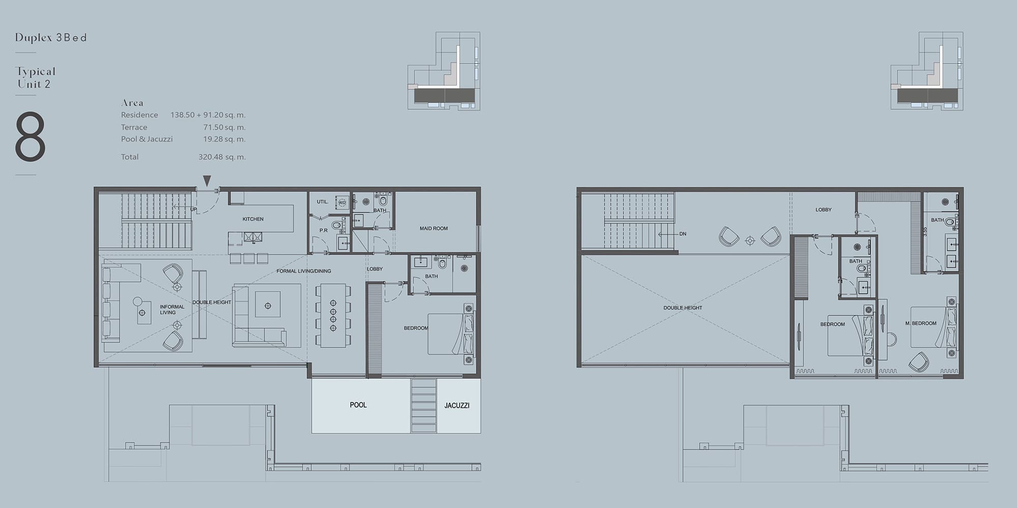 AB Cavalier, 3-Bed Floor Plan, type: