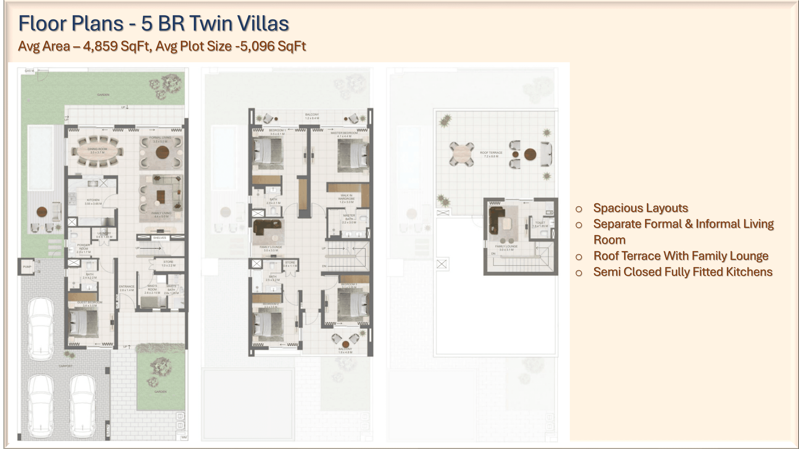 Alana at The Valley, 5-Bed Floor Plan, type: