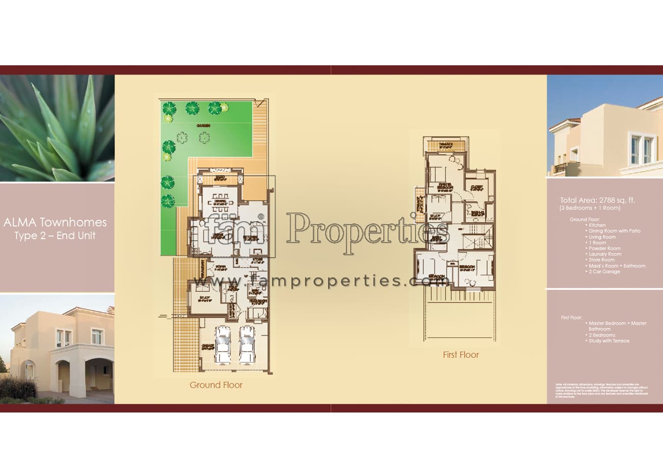 Alma 1, 3-Bed Floor Plan, type: 3 Bedrooms Type 2E
