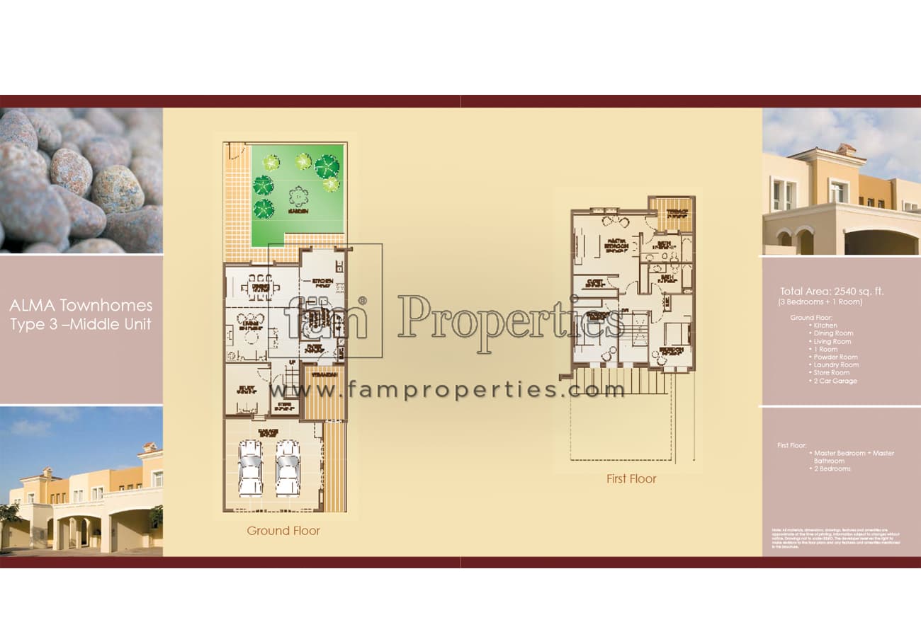Alma 1, 3-Bed Floor Plan, type: 3 Bedrooms Type 3M