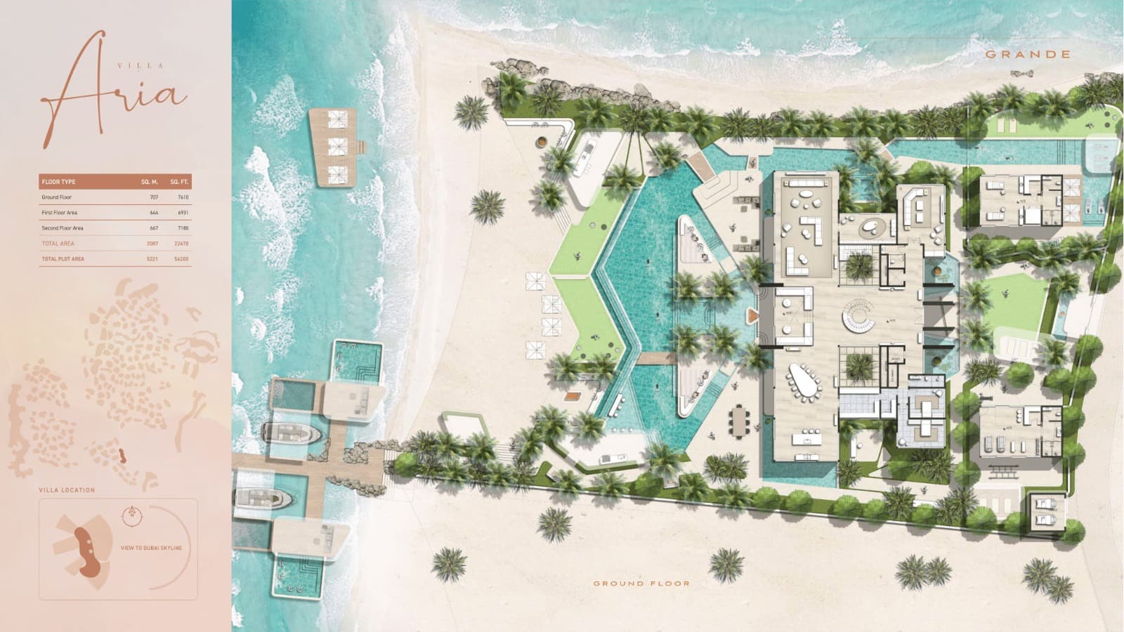 Amali Island, 7-Bed Floor Plan, type: