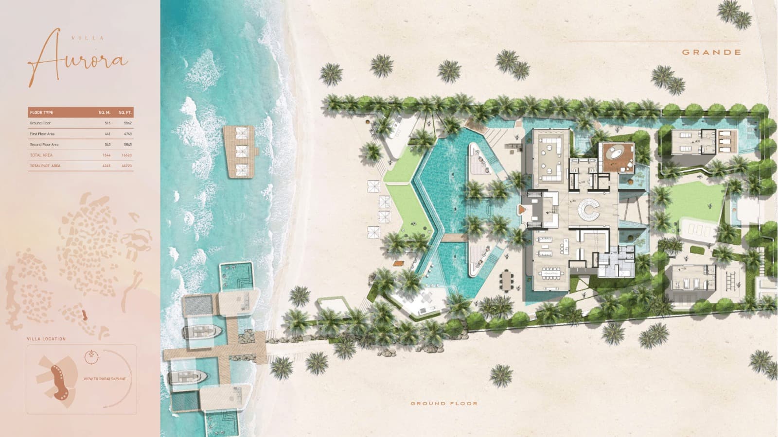 Amali Island, 7-Bed Floor Plan, type: