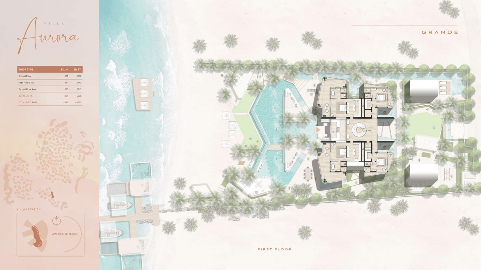 Amali Island, 7-Bed Floor Plan, type: