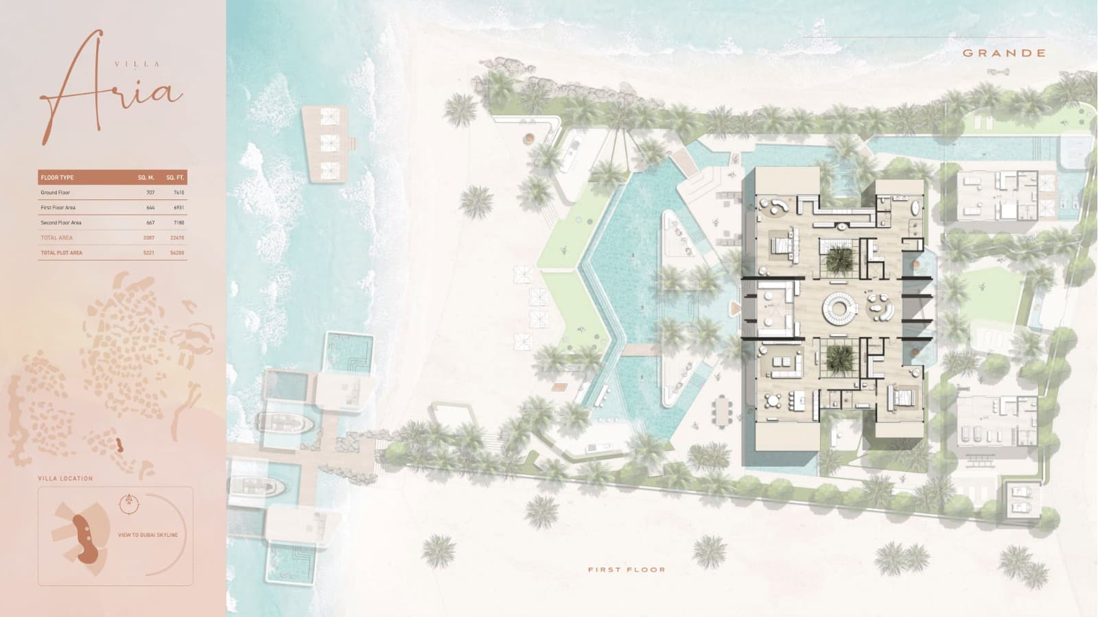 Amali Island, 7-Bed Floor Plan, type: