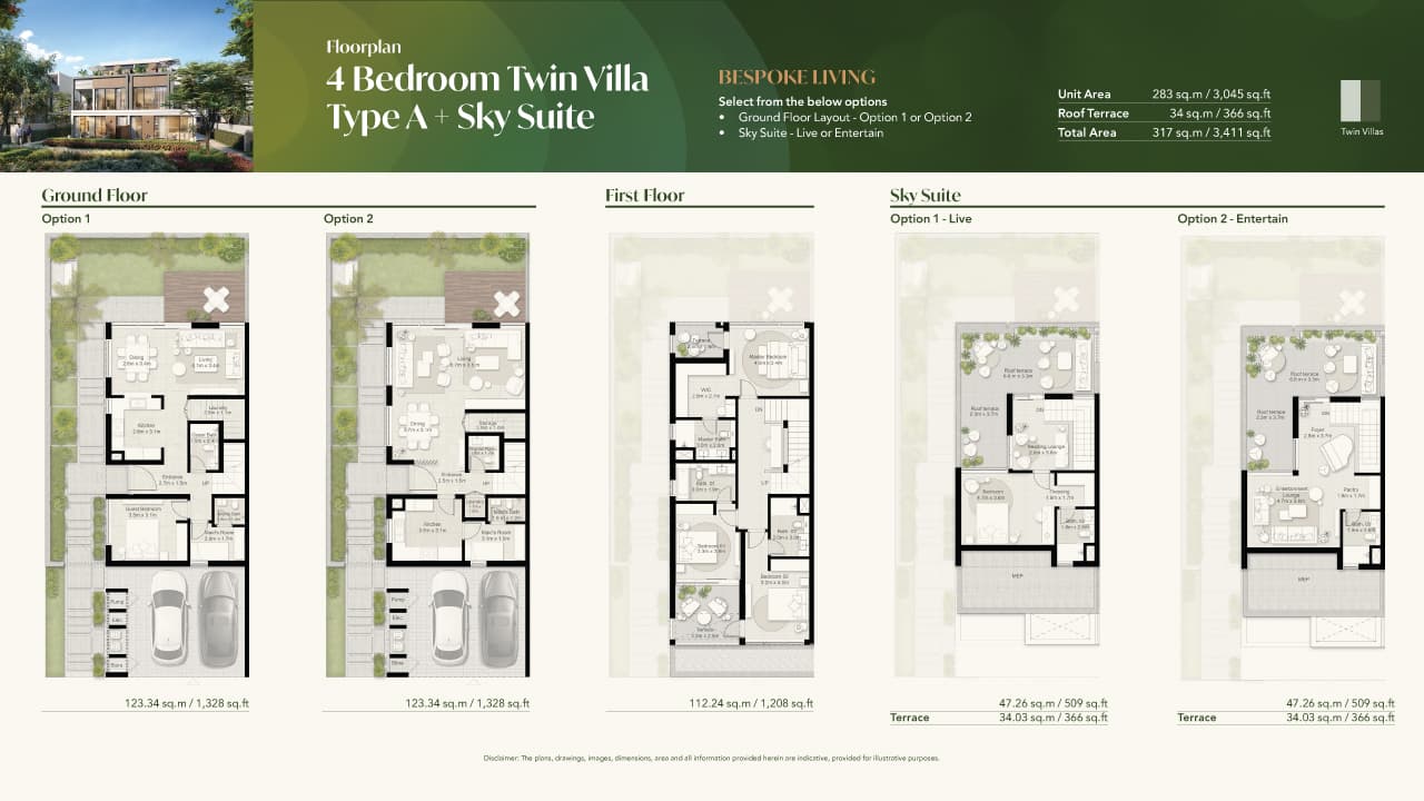 Aura, 4-Bed Floor Plan, type: 4 Bedroom