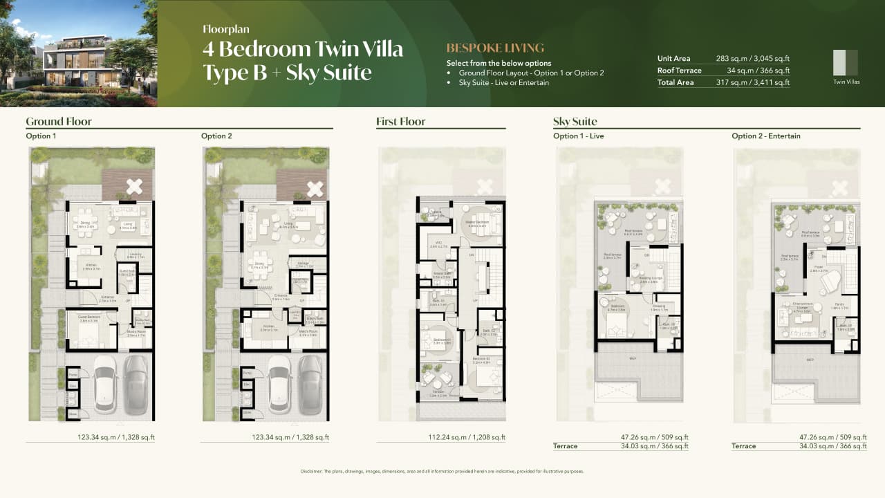 Aura, 4-Bed Floor Plan, type: 4 Bedroom