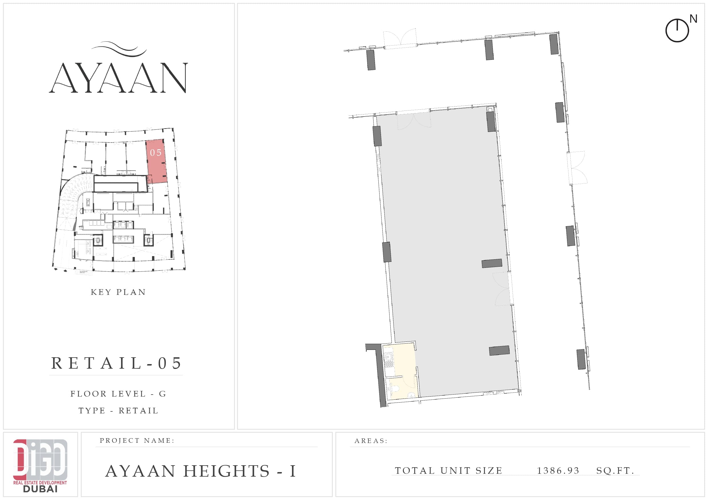 Ayaan Heights I, C-Bed Floor Plan, type: