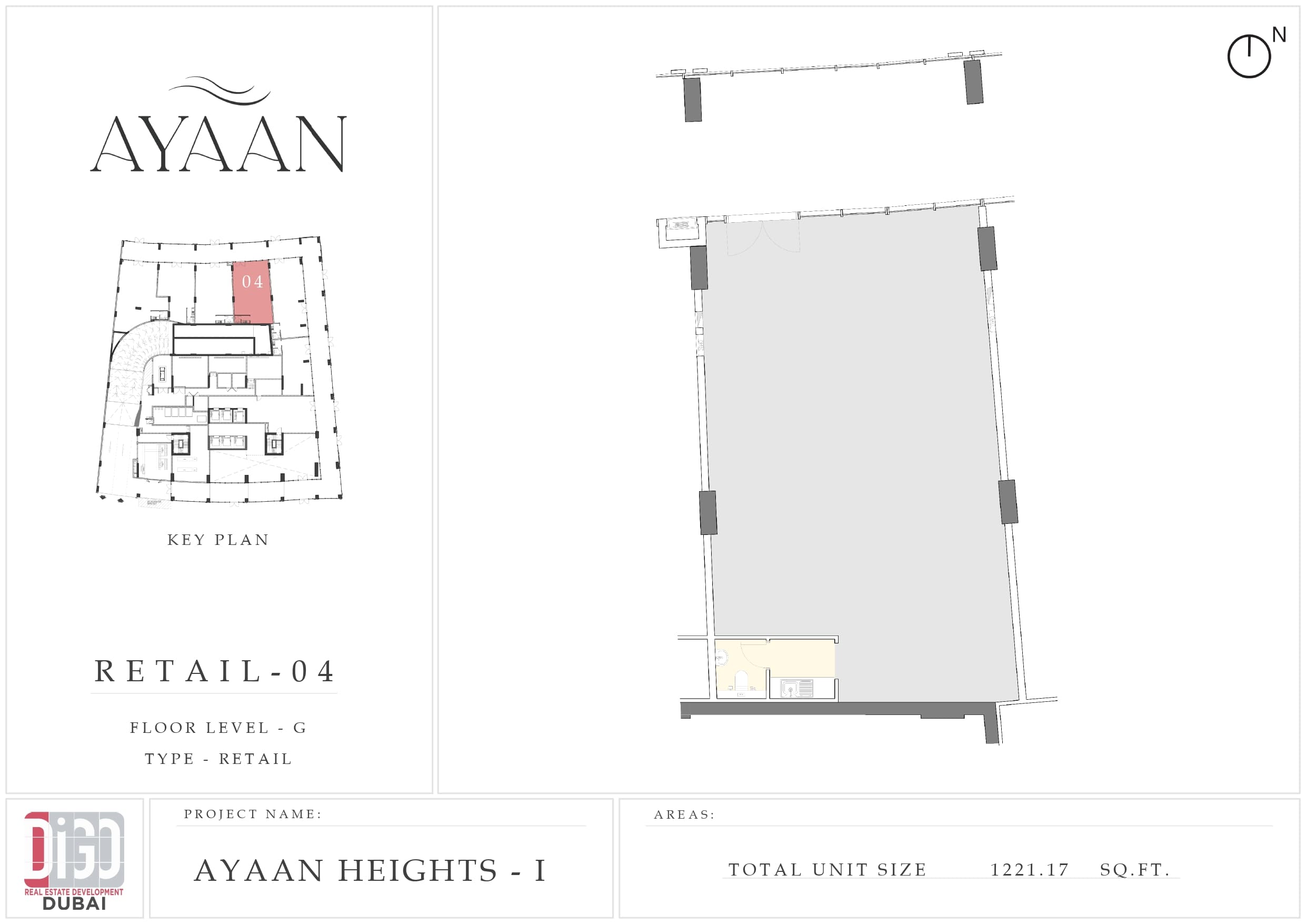 Ayaan Heights I, C-Bed Floor Plan, type: