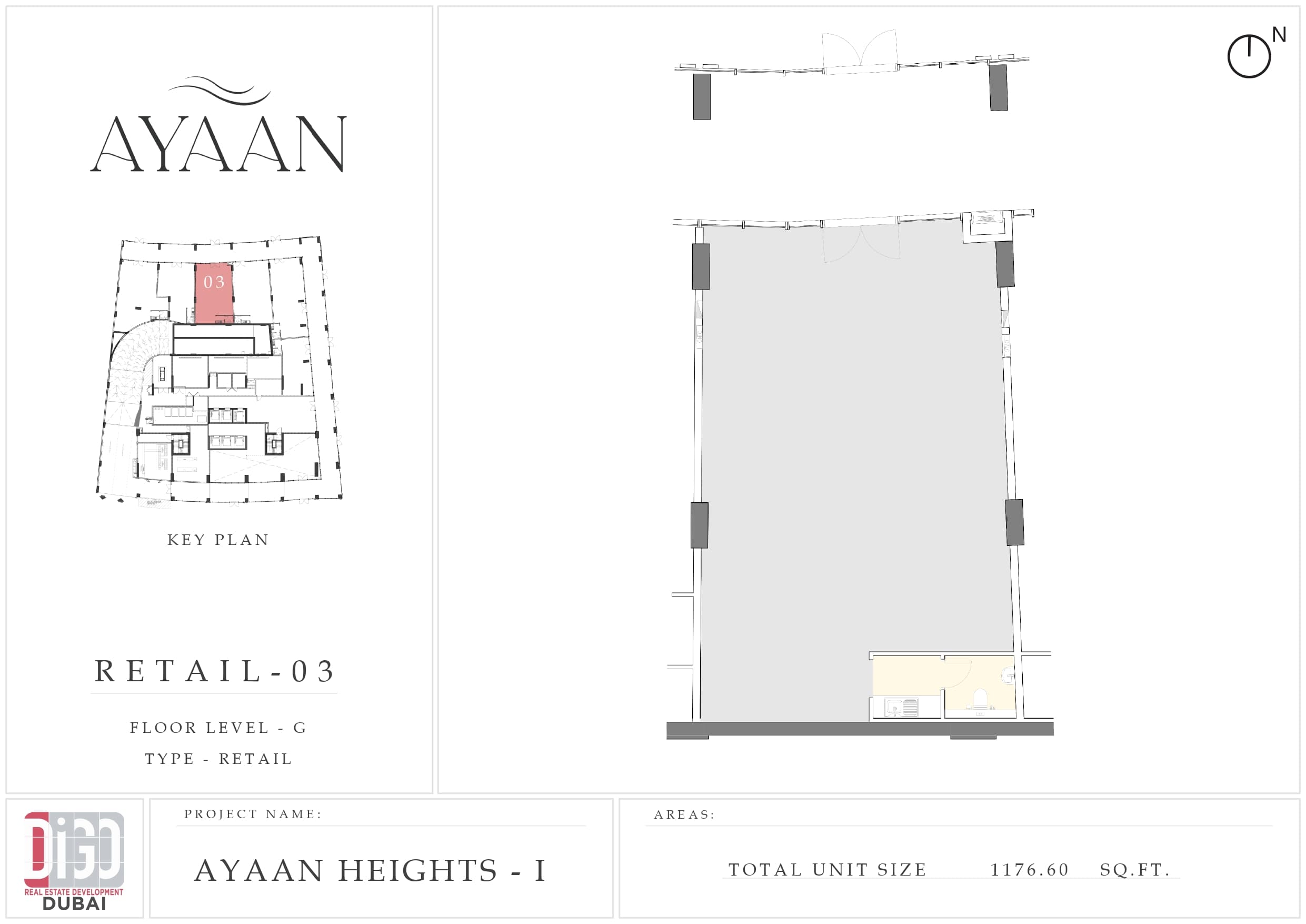 Ayaan Heights I, C-Bed Floor Plan, type: