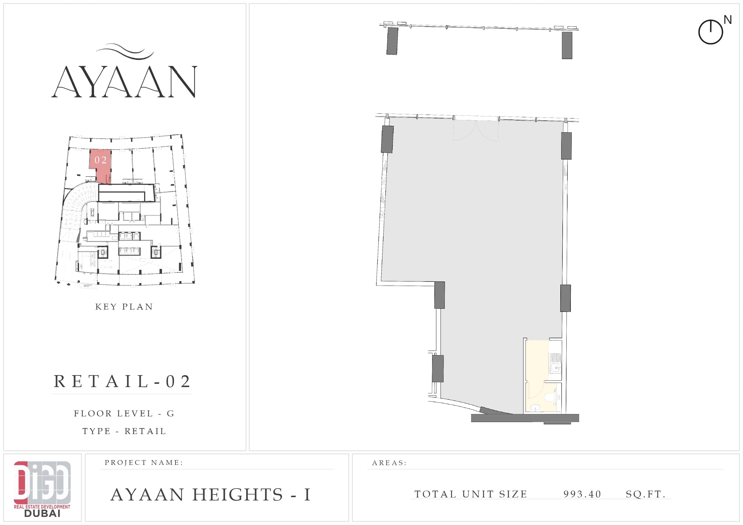 Ayaan Heights I, C-Bed Floor Plan, type: