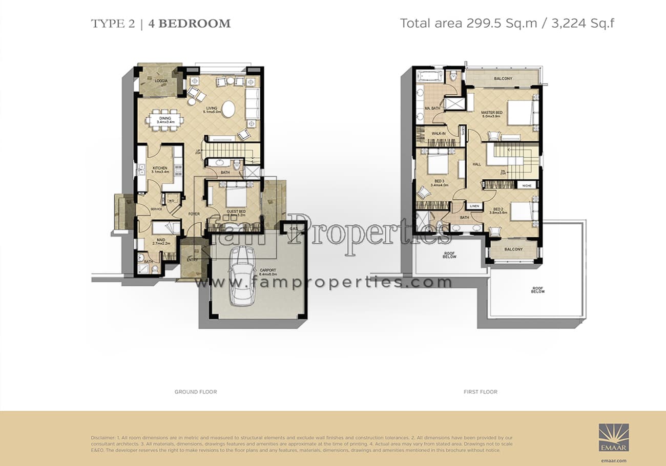 Azalea, 4-Bed Floor Plan, type: Type 2 | 4 Bedroom