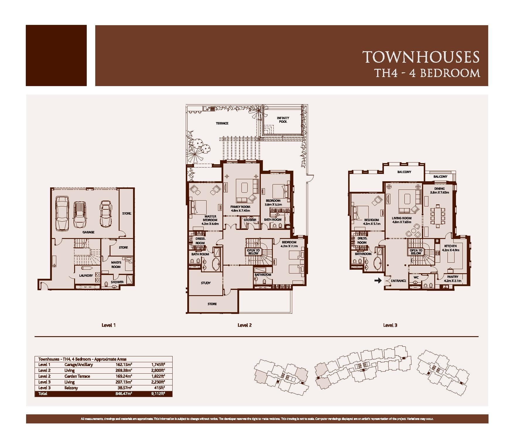 Balqis Residence, 4-Bed Floor Plan, type: 4 Bedroom