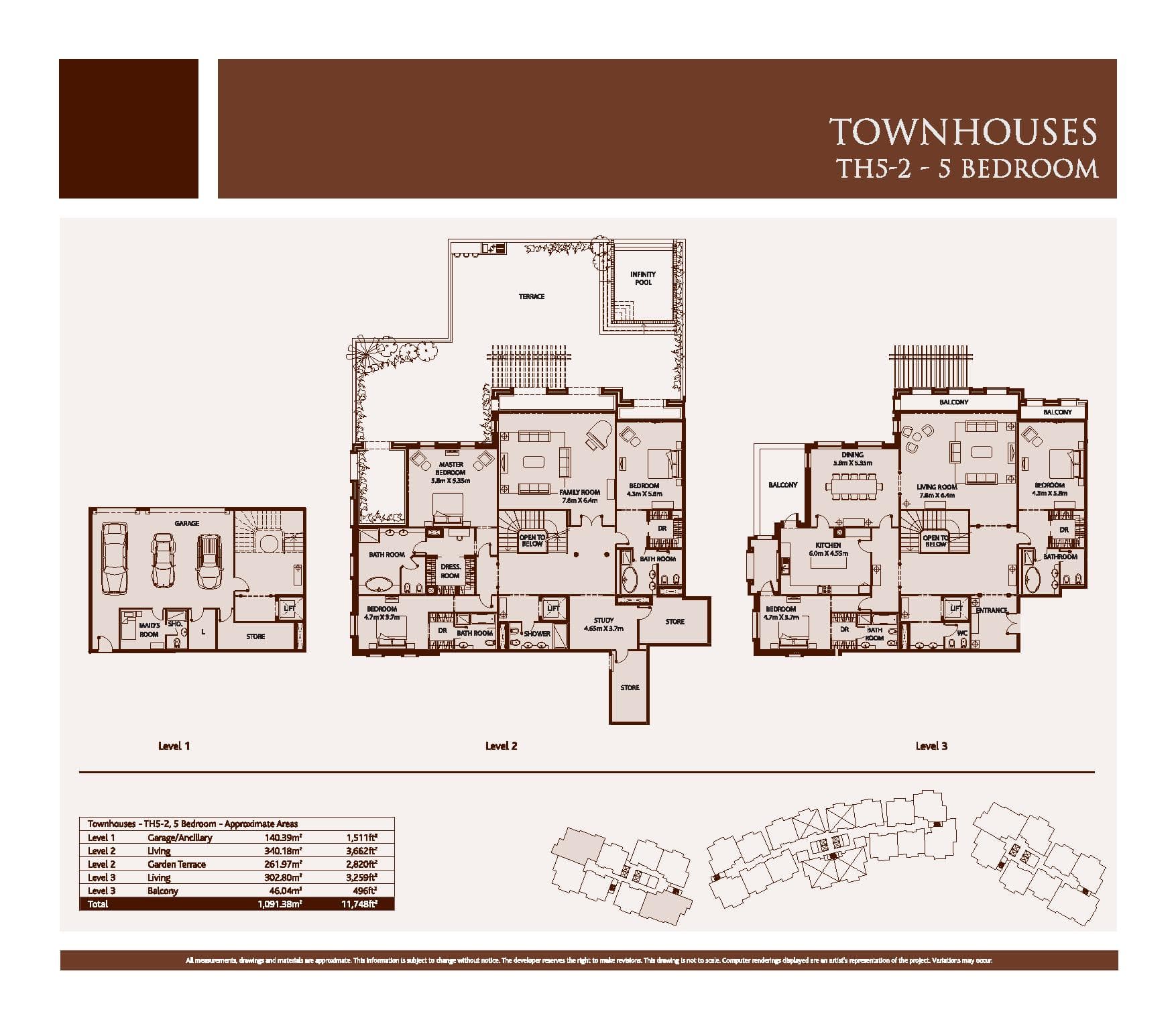 Balqis Residence, 5-Bed Floor Plan, type: 5 Bedroom