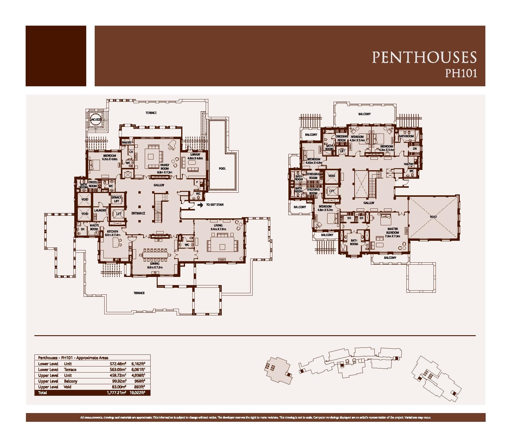 Balqis Residence, 5-Bed Floor Plan, type: 5 Bedroom