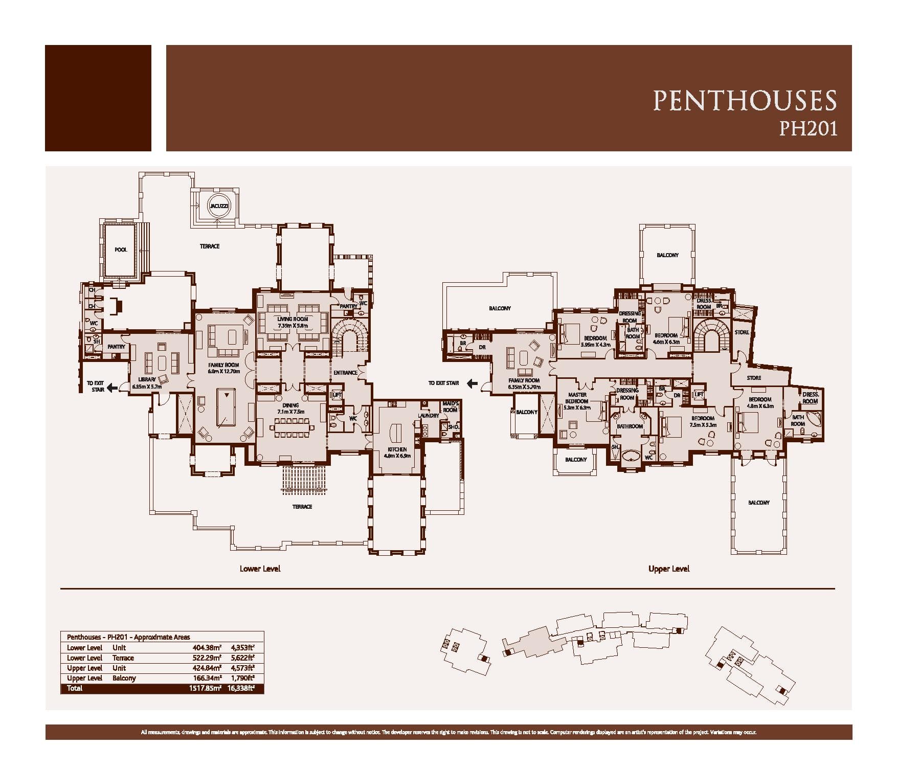 Balqis Residence, 5-Bed Floor Plan, type: 5 Bedroom