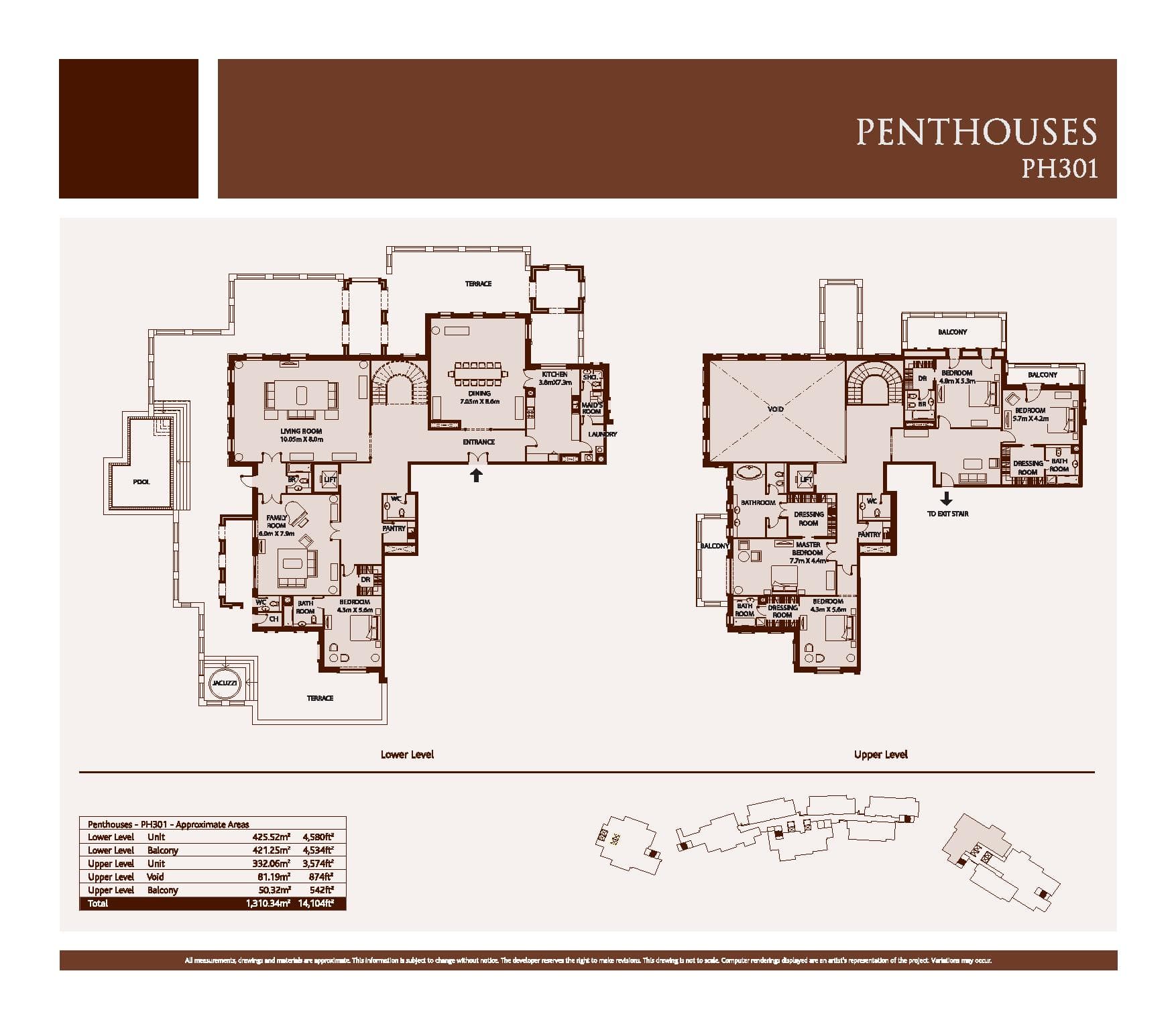 Balqis Residence, 5-Bed Floor Plan, type: 5 Bedroom
