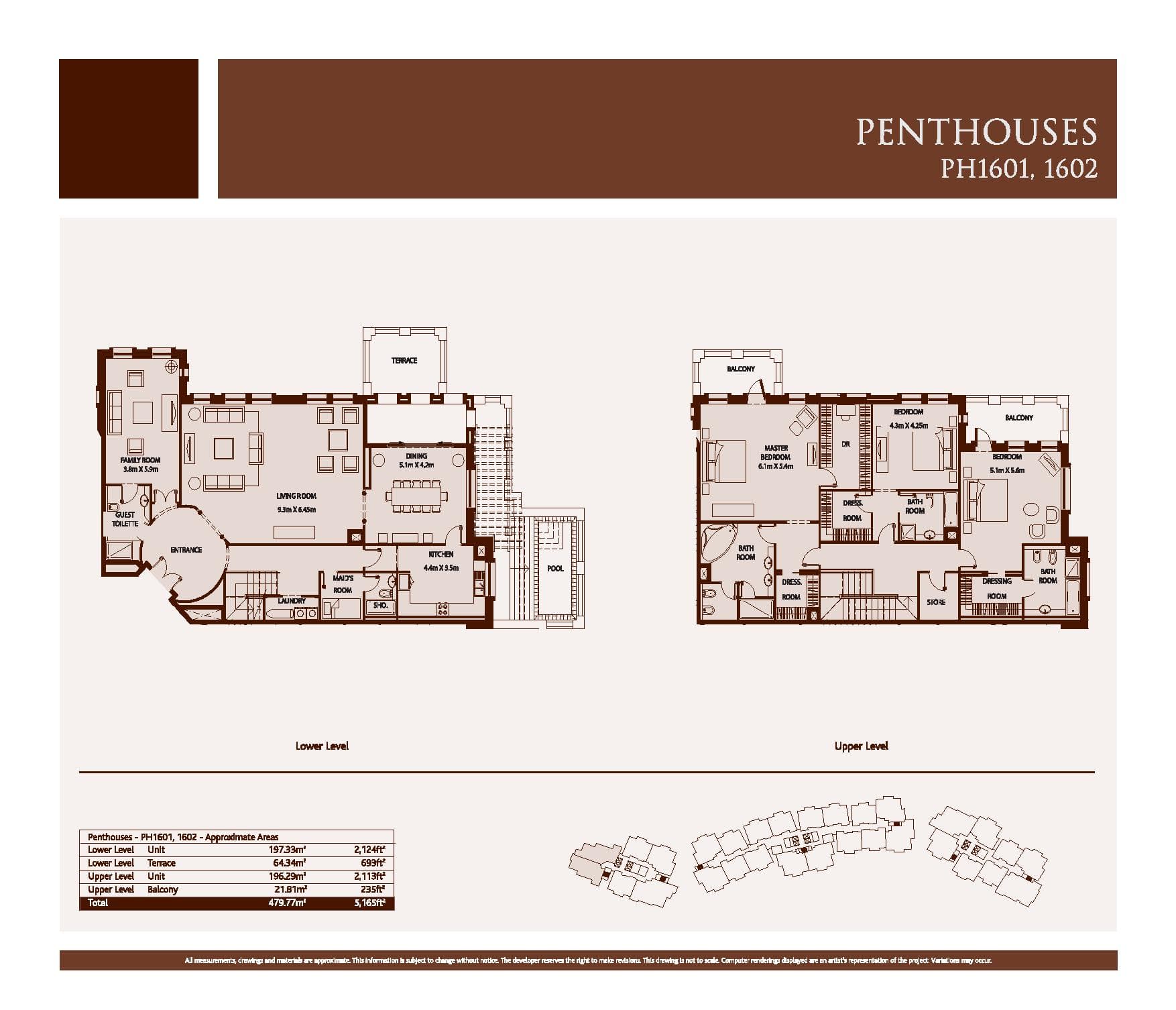 Balqis Residence, 4-Bed Floor Plan, type: 4 Bedroom