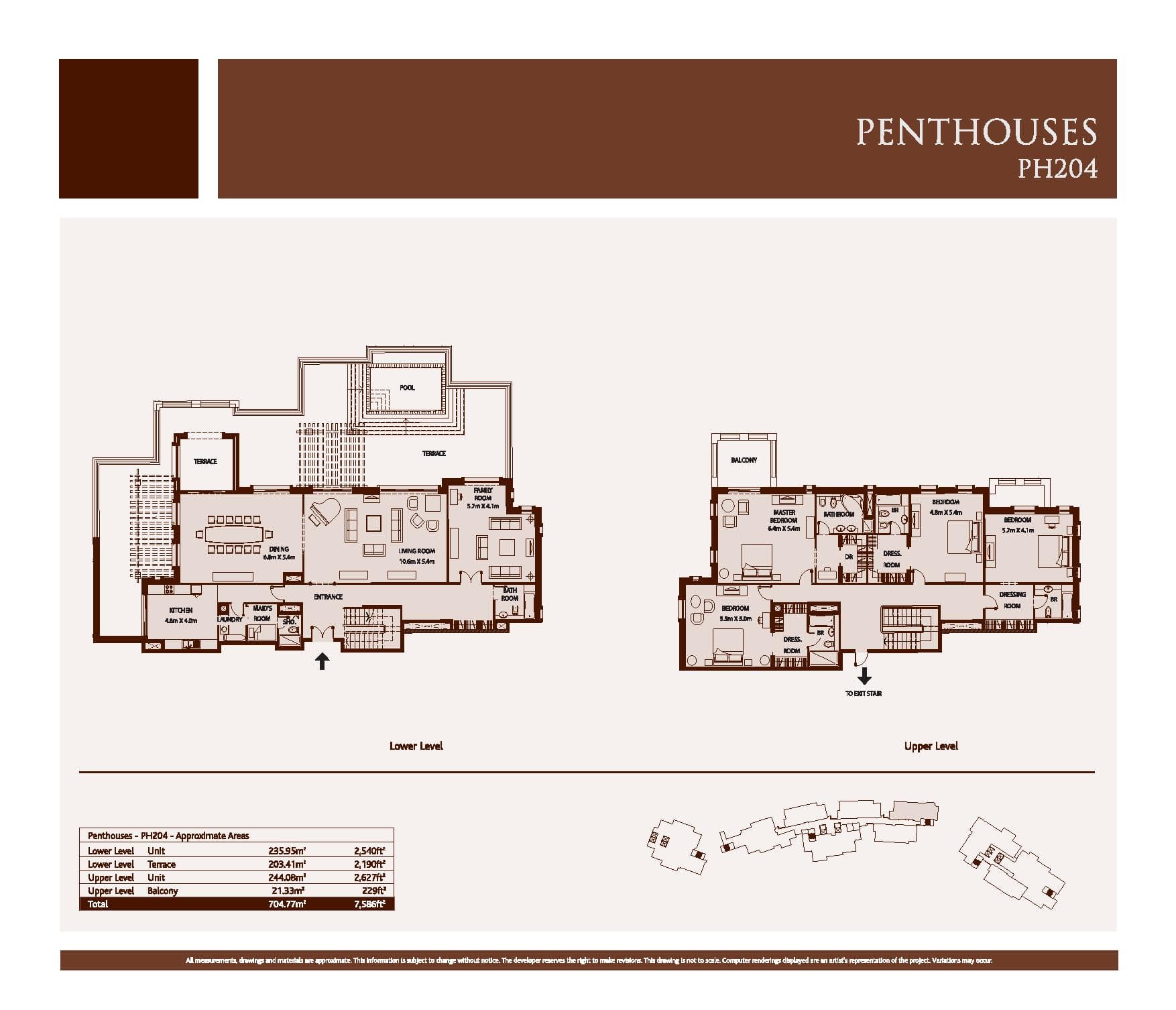 Balqis Residence, 4-Bed Floor Plan, type: 4 Bedroom
