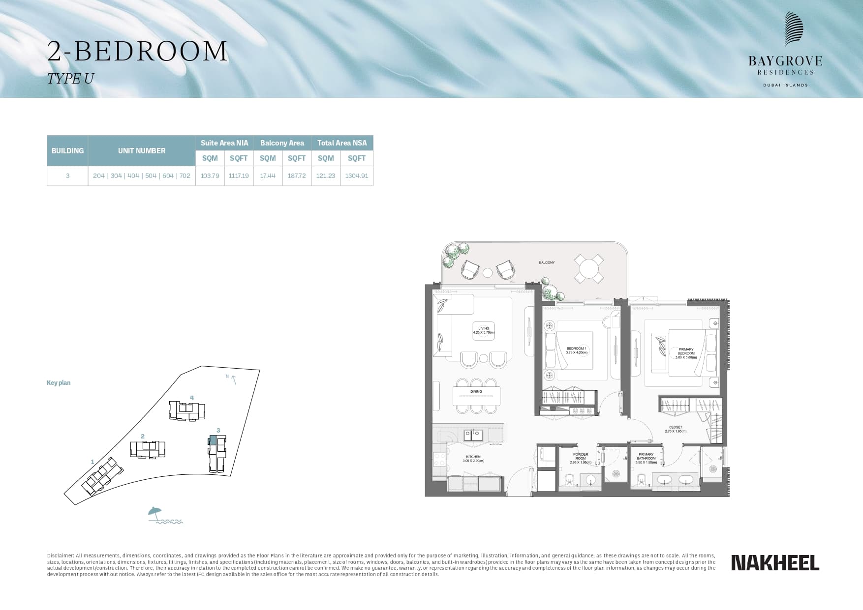 Bay Grove Residences (not in use), 2-Bed Floor Plan, type: 2 Bed