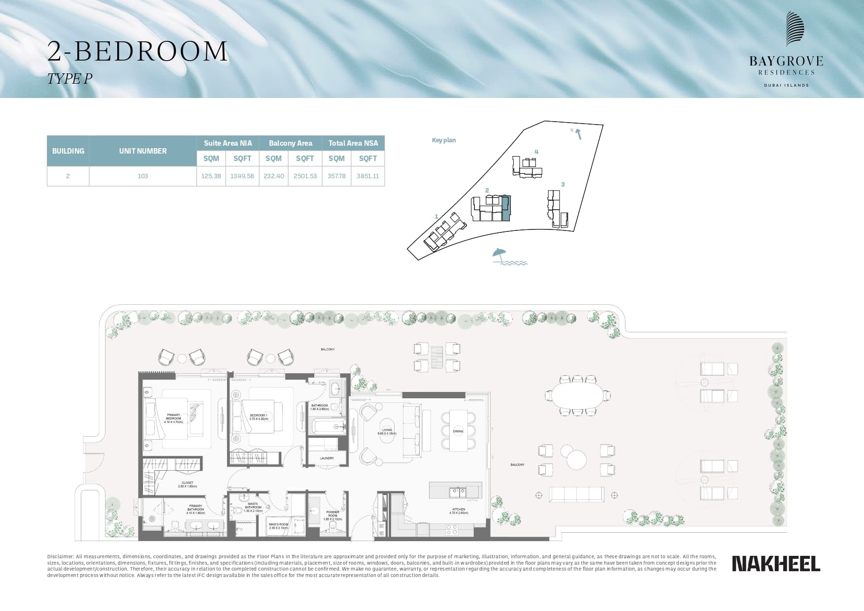 Bay Grove Residences (not in use), 2-Bed Floor Plan, type: 2 Bed