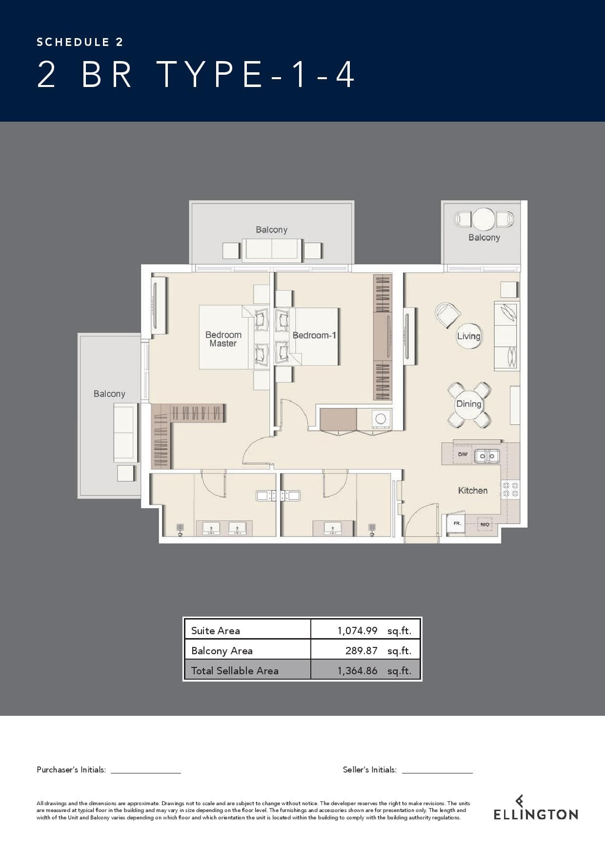 Belgravia 3 (not in use), 2-Bed Floor Plan, type: 2 Bedroom