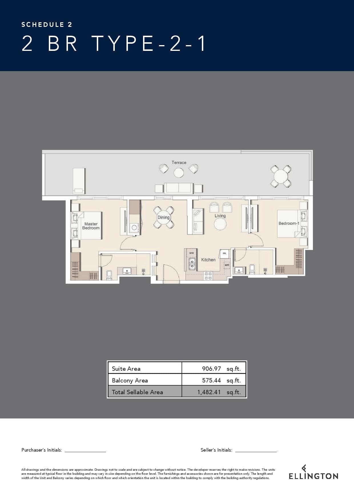 Belgravia 3 (not in use), 2-Bed Floor Plan, type: 2 Bedroom