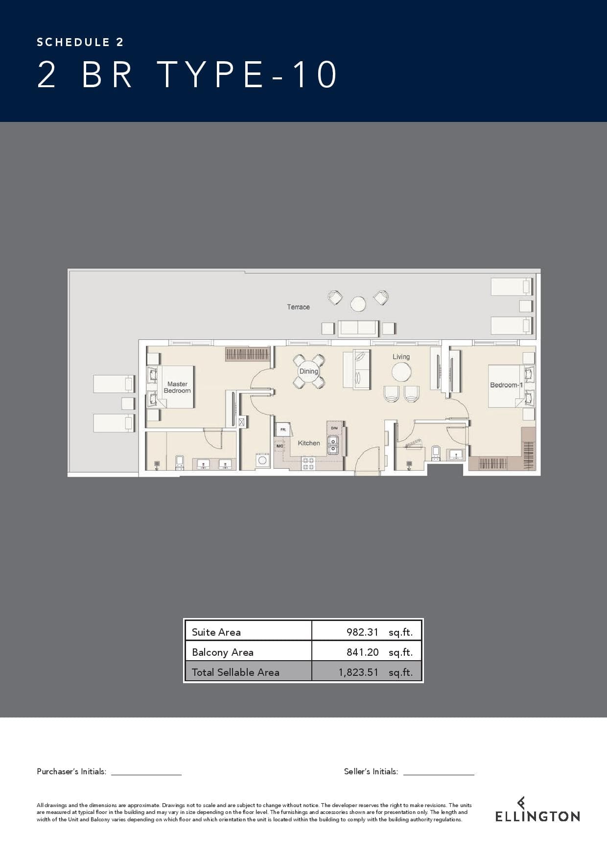 Belgravia 3 (not in use), 2-Bed Floor Plan, type: 2 Bedroom