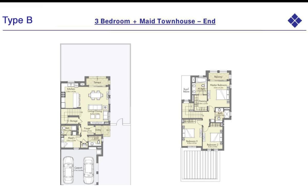 Bella Casa, 3-Bed Floor Plan, type: B