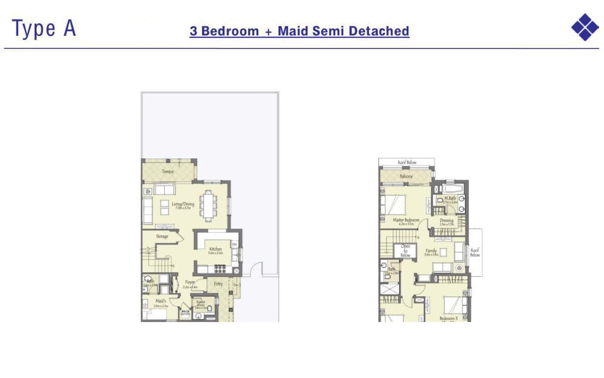 Bella Casa, 3-Bed Floor Plan, type: Type A