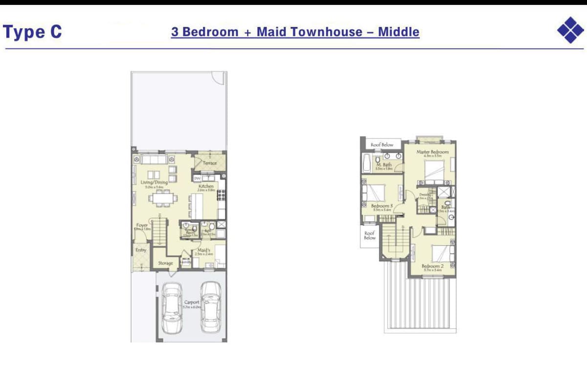 Bella Casa, 3-Bed Floor Plan, type: C