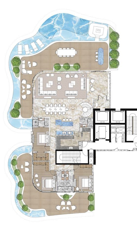 Casa Canal, 5-Bed Floor Plan, type: