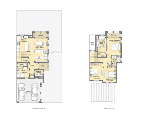 Casa Viva, 3-Bed Floor Plan, type: 3 Bedroom