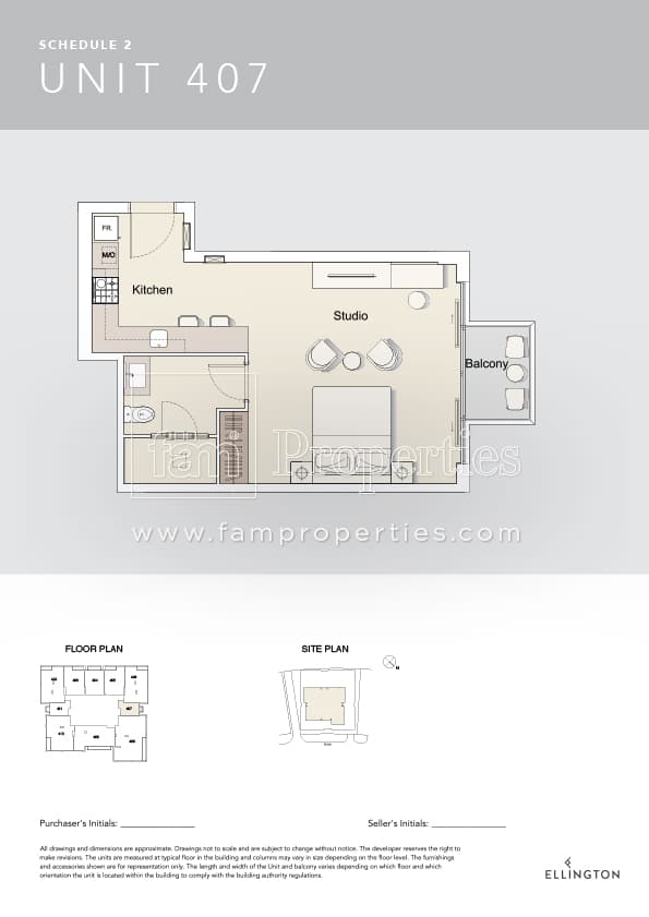 DT1, 0-Bed Floor Plan, type: Studio