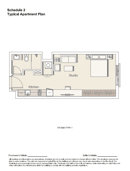 Eaton Place, 0-Bed Floor Plan, type: Studio