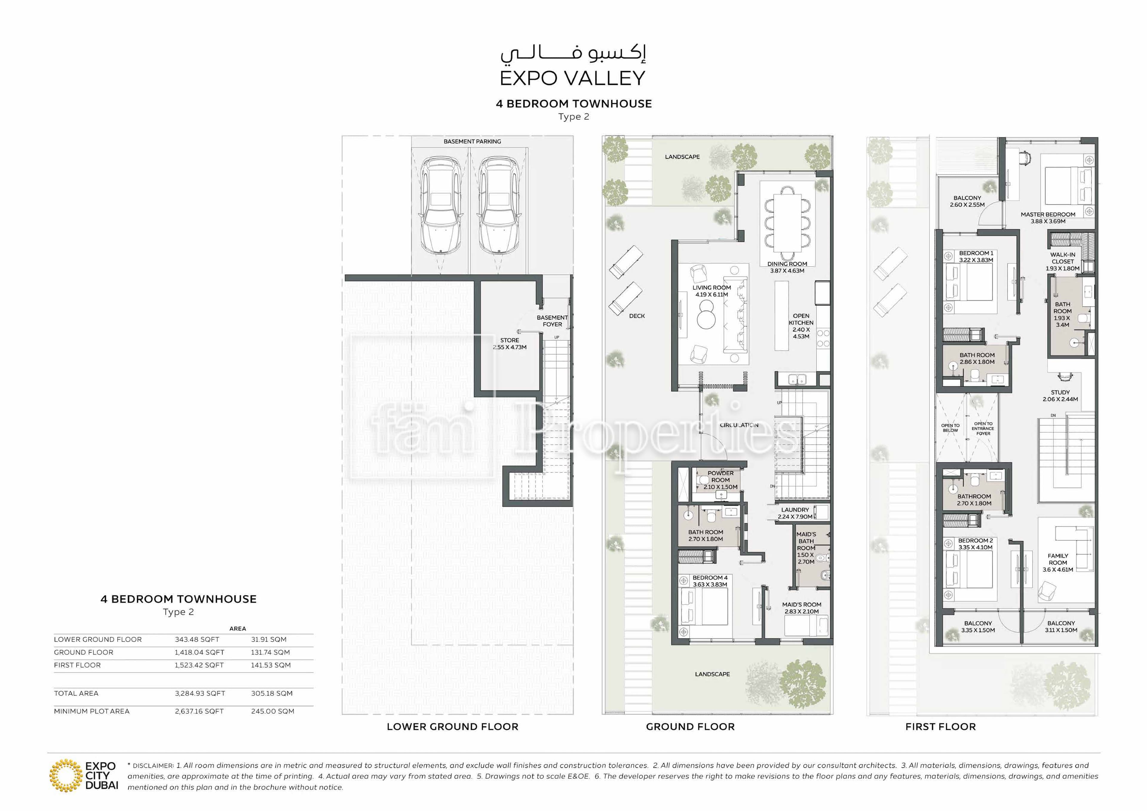 Expo Valley, 4-Bed Floor Plan, type: 4 Bedroom