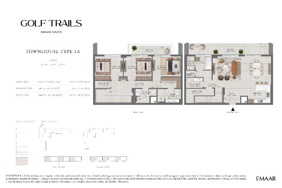 Golf Trails, 3-Bed Floor Plan, type: 3 Bed