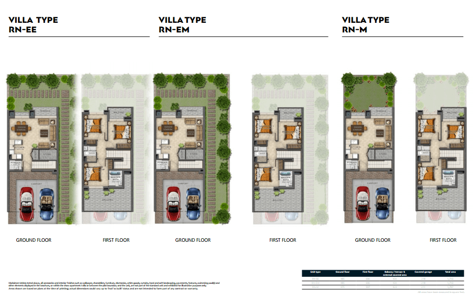 Hajar 2 Stone Villas, 3-Bed Floor Plan, type: 3 Bedroom