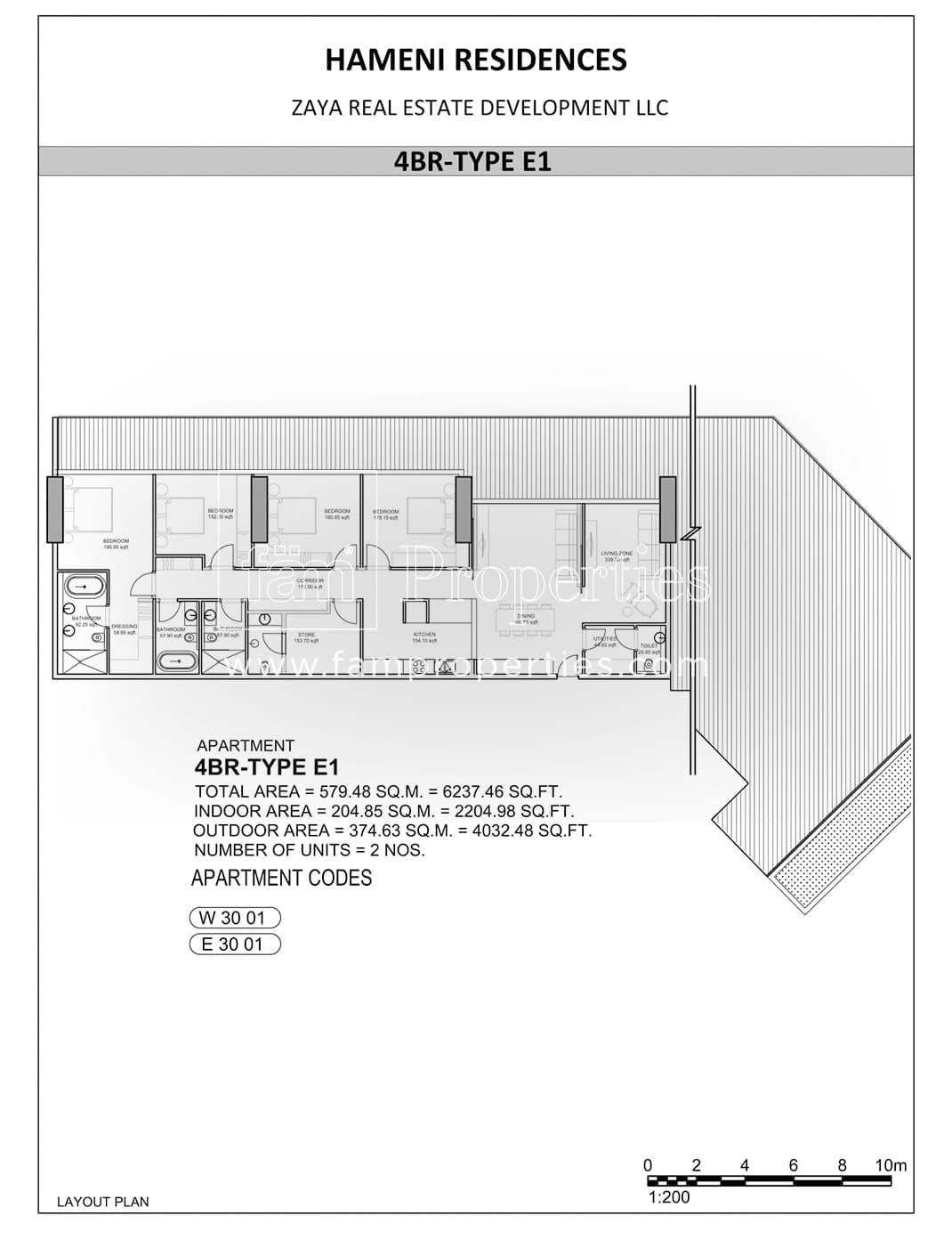 Hameni (not in use), 4-Bed Floor Plan, type: 4 Bedroom
