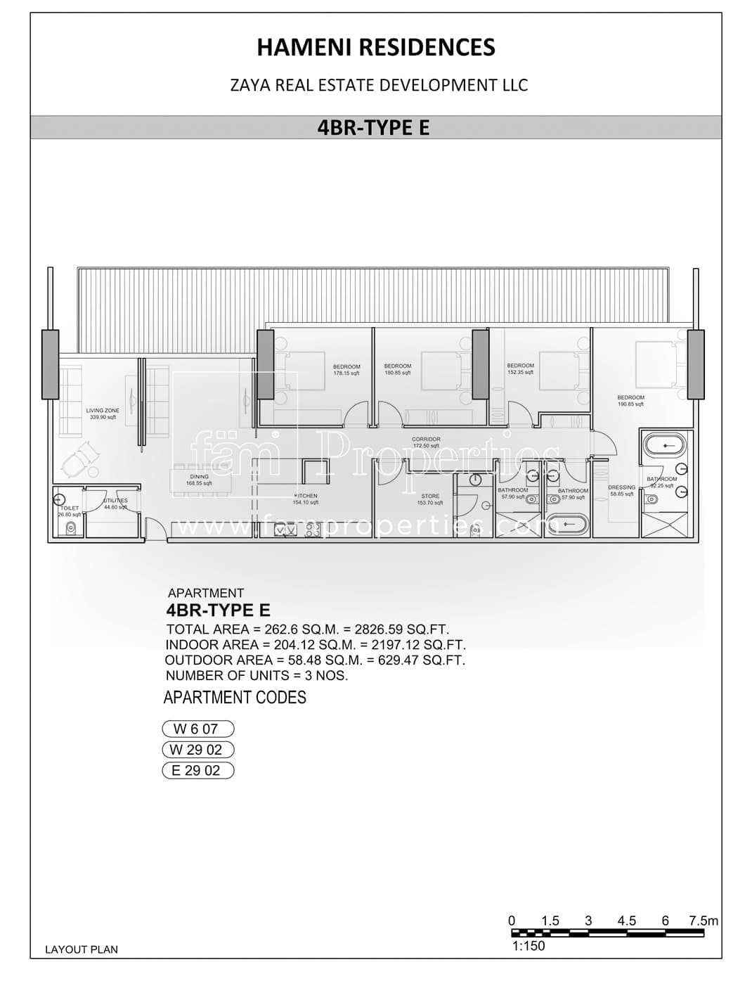 Hameni (not in use), 4-Bed Floor Plan, type: 4 Bedroom