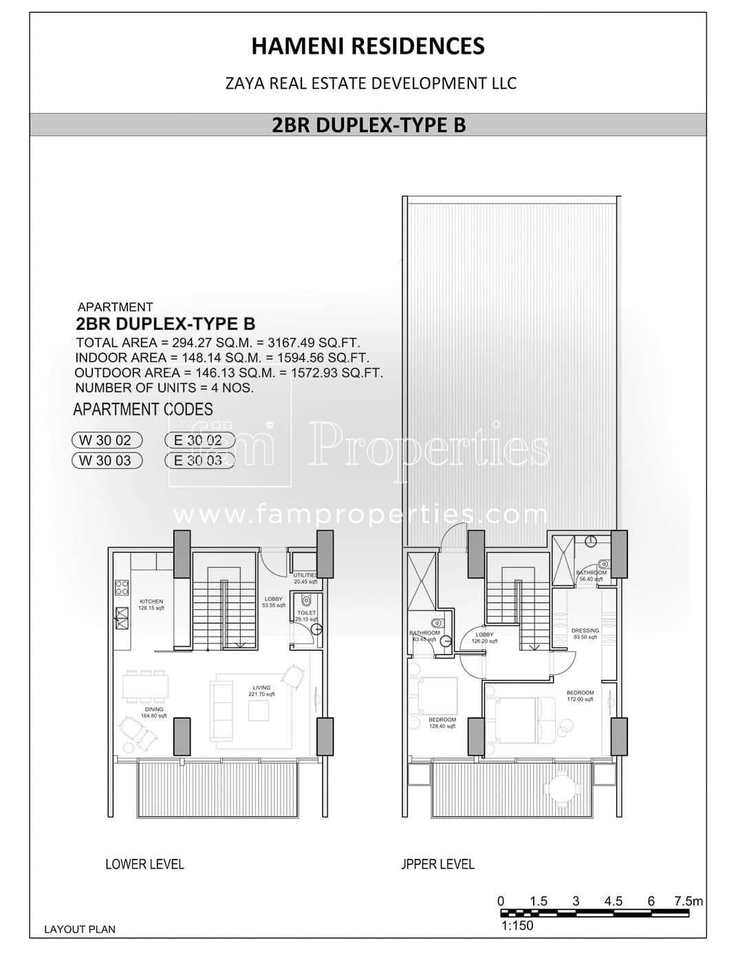 Hameni (not in use), 2-Bed Floor Plan, type: 2 Bedroom