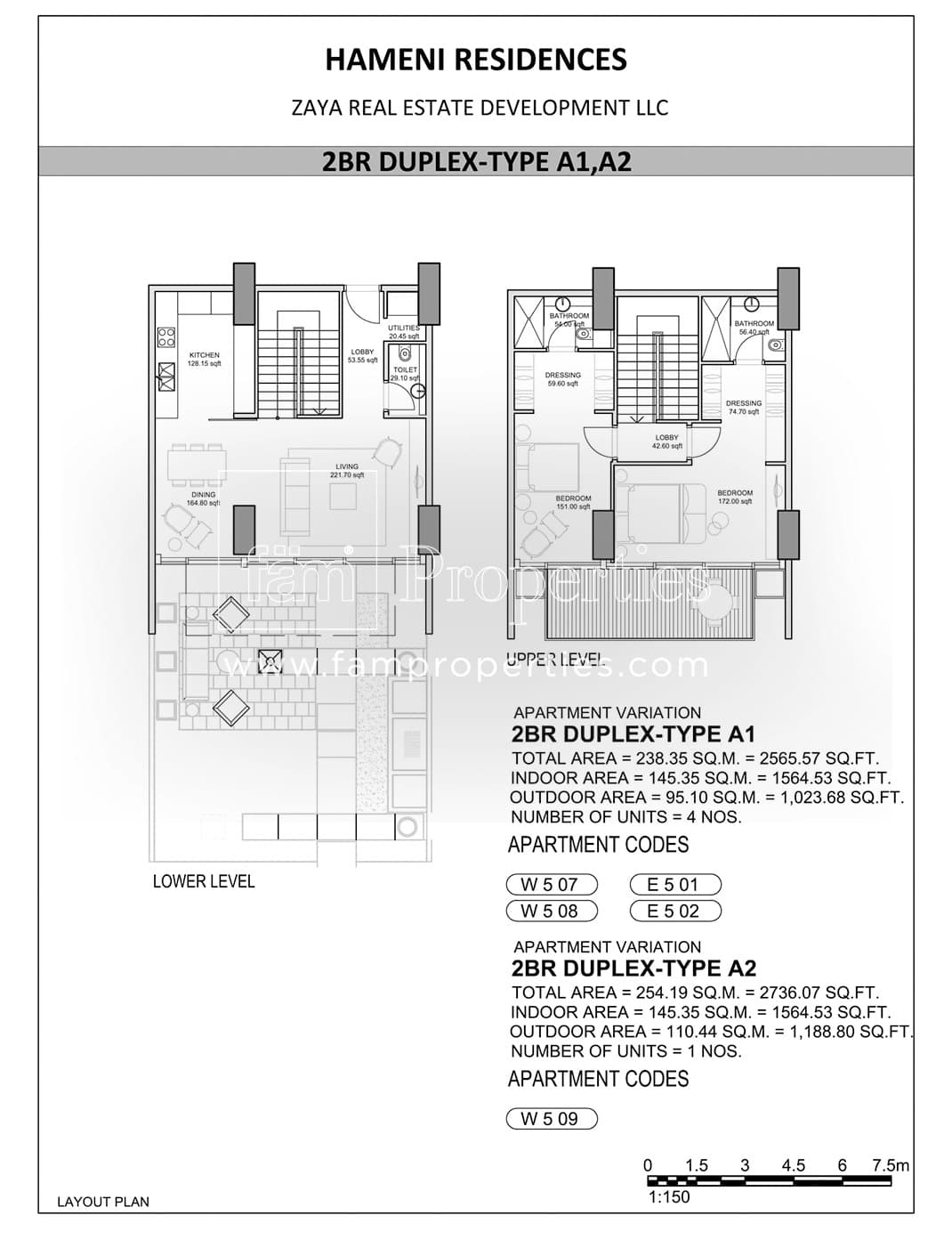 Hameni (not in use), 2-Bed Floor Plan, type: 2 Bedroom