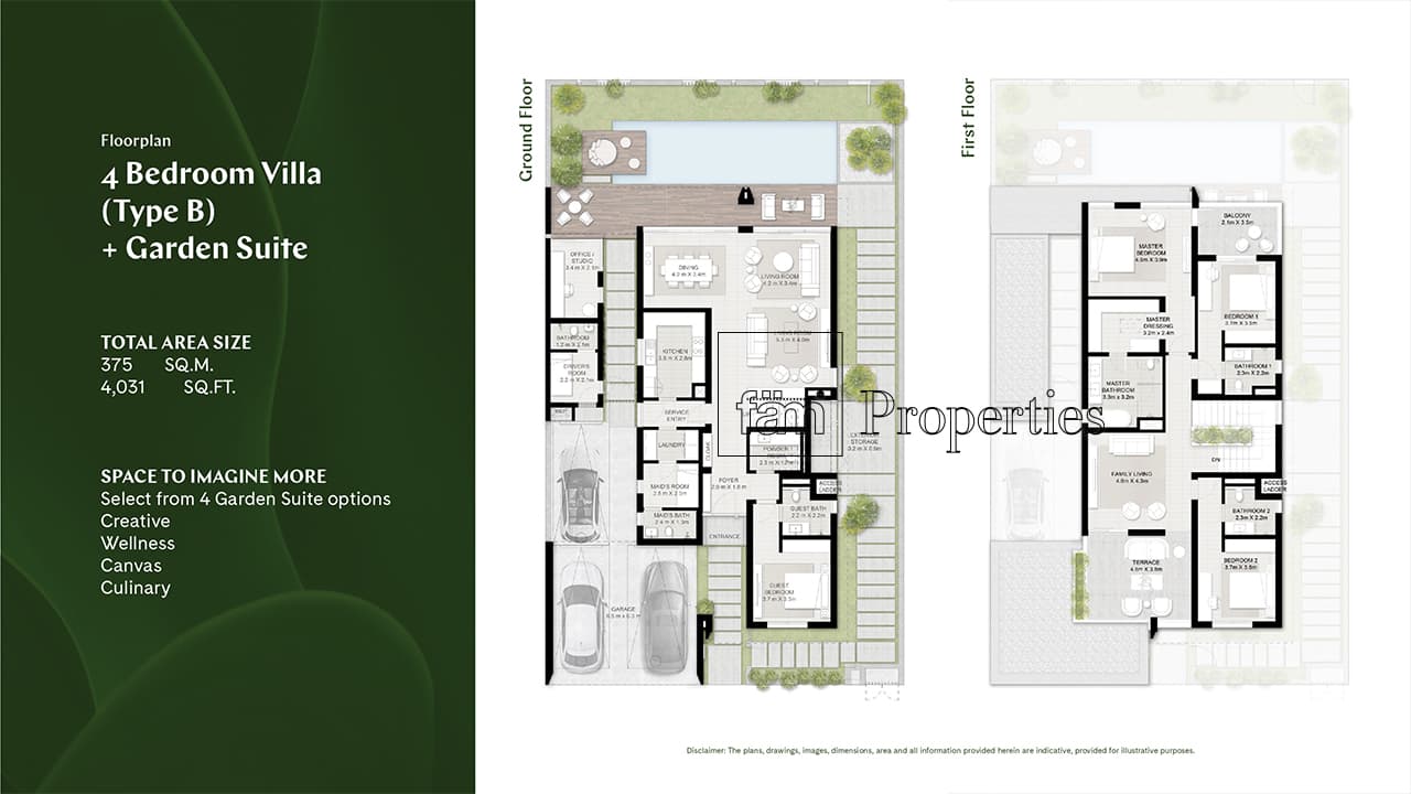 Harmony II, 4-Bed Floor Plan, type: 4 Bedroom