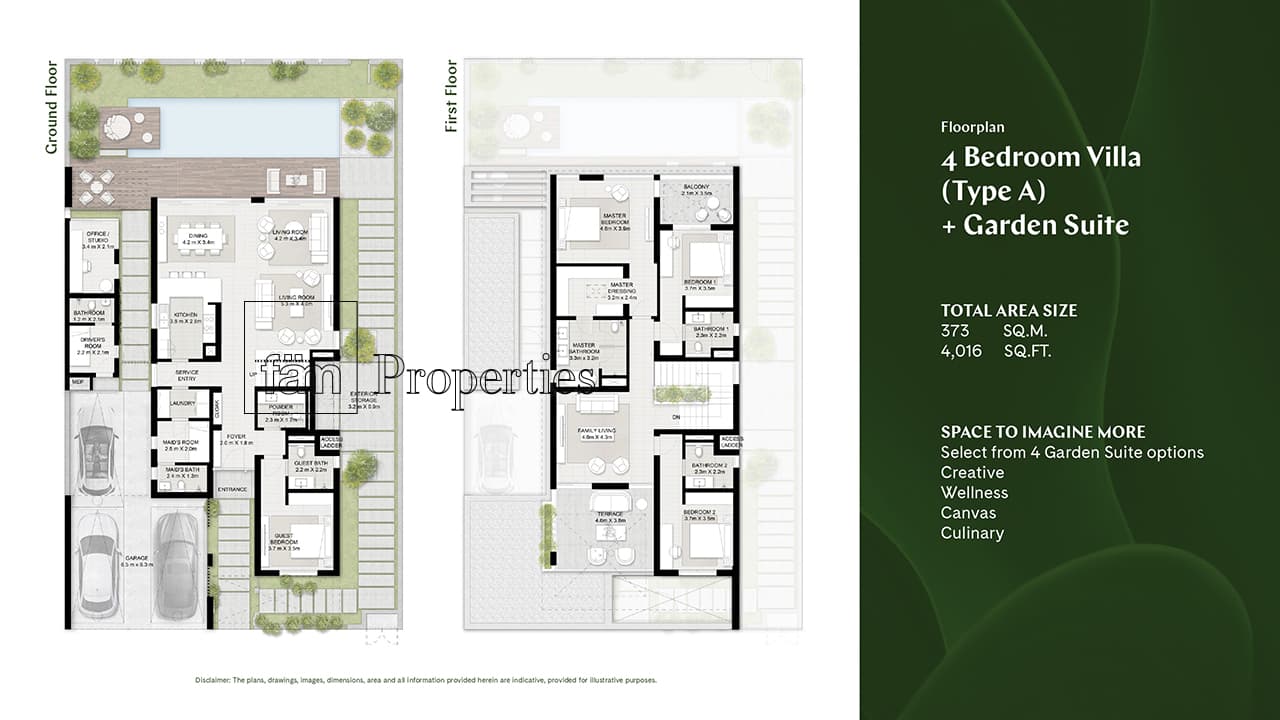 Harmony II, 4-Bed Floor Plan, type: 4 Bedroom