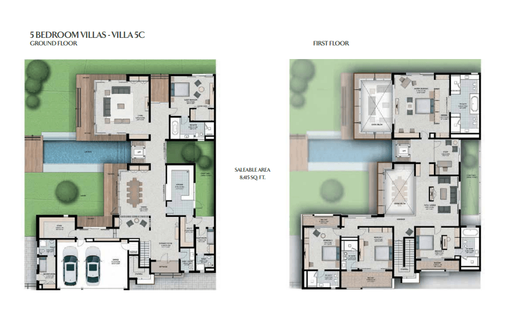 Hartland Estate, 5-Bed Floor Plan, type: 5 Bedroom