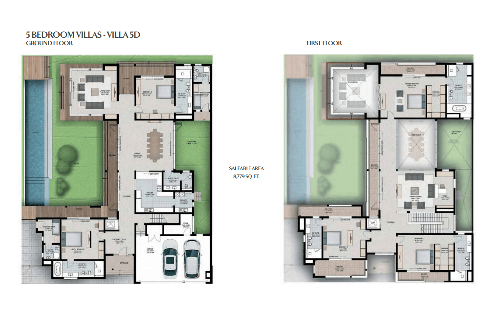 Hartland Estate, 5-Bed Floor Plan, type: 5 Bedroom