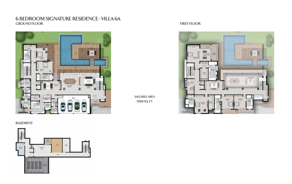 Hartland Estate, 6-Bed Floor Plan, type: 6 Bedroom