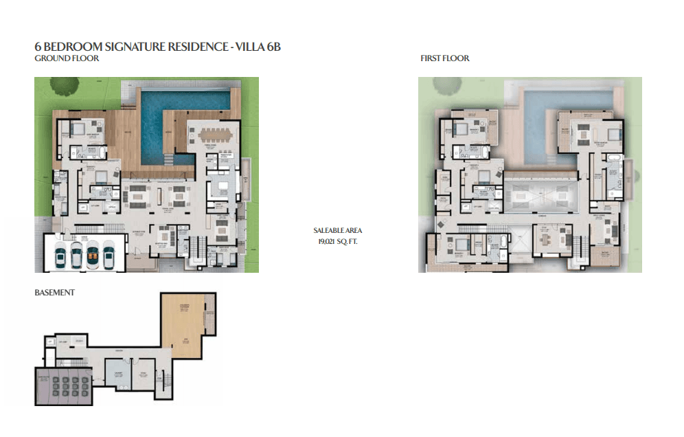Hartland Estate, 6-Bed Floor Plan, type: 6 Bedroom